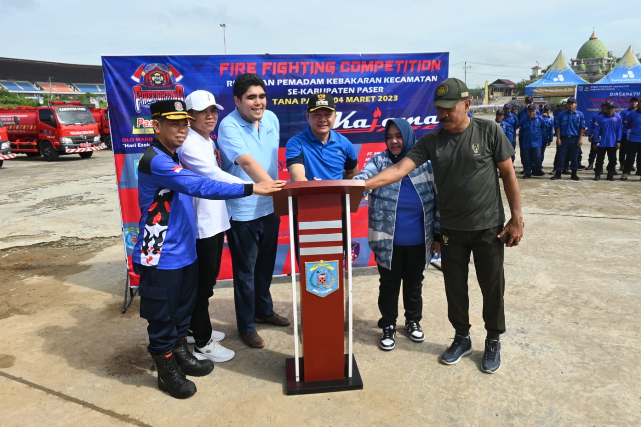 Bupati  Buka  Fire Fighting Competition pada Hari Ulang Tahun ke 104 Pemadam Kebakaran Indonesia 