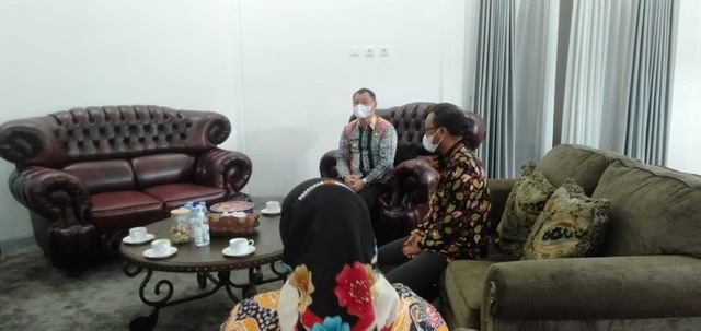 Bupati Fahmi  Terima Kepala Cabang BRI Tanah Grogot