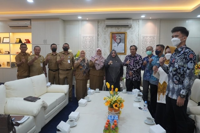 Wakil Bupati Masitah  Menerima Tim BPK RI Terkait Audit BLT-DD