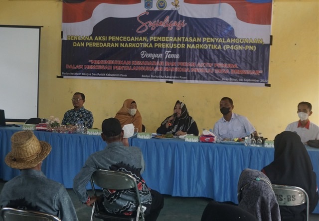 Wabup Masitah Buka Sosialisasi P4GN-PN Desa Busui