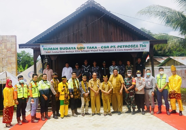 Resmikan Lou Taka, Staf Ahli Sampaikan Permohonan Maaf Bupati