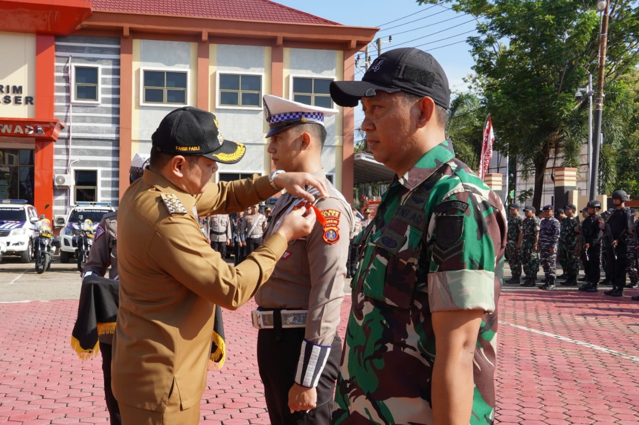 Bupati Pimpin Apel Operasi Ketupat Mahakam Tahun 2023