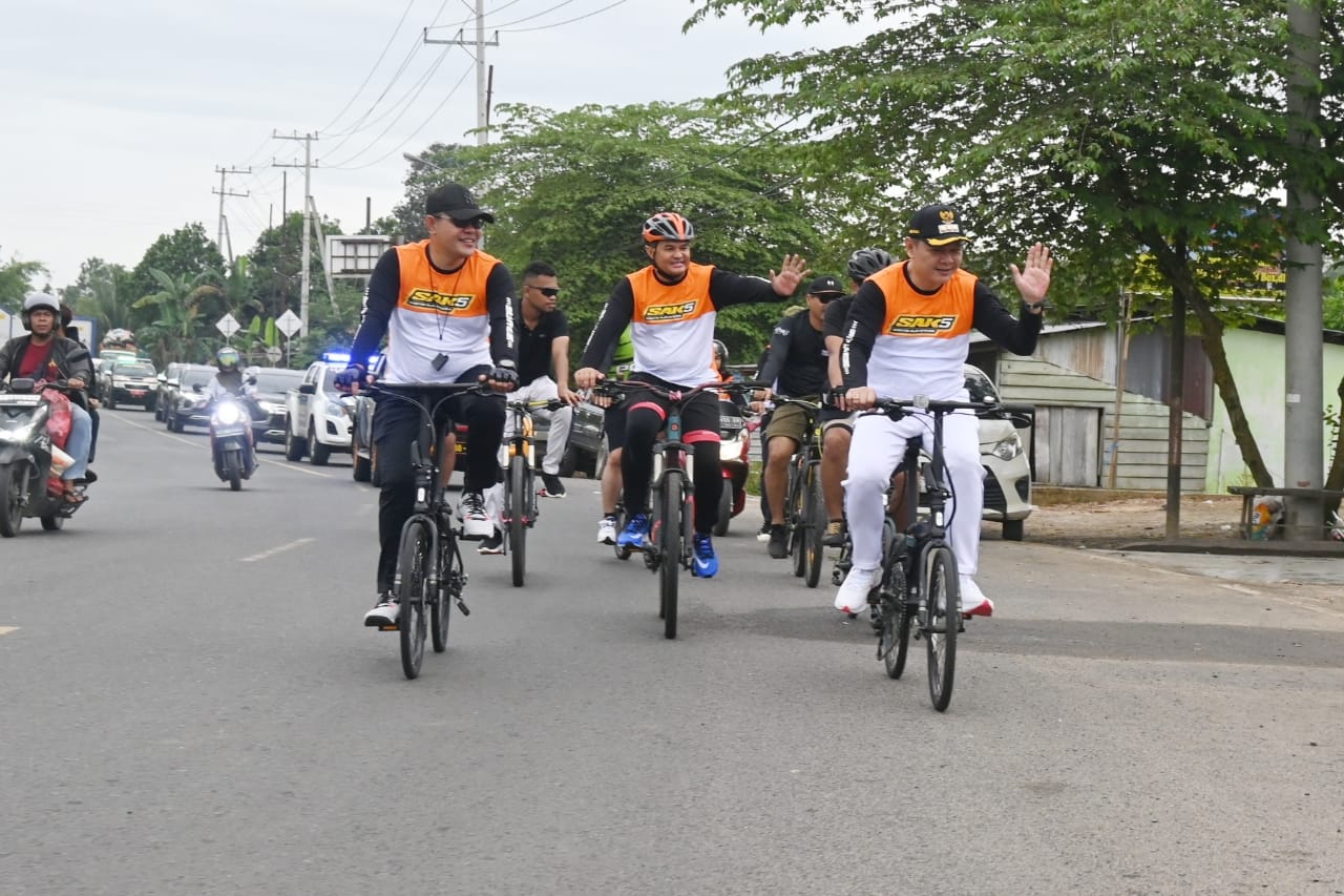 Menuju Gentung Temiang Dengan Bersepeda untuk Hadiri dan Melepas Kegiatan Trabas Santai Aja Kasian 5 