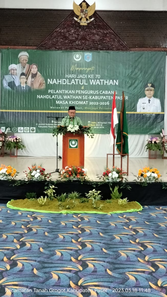 Asisten Kesra Hadiri Peringatan Hari Jadi ke- 70 Nadhatul Wathan