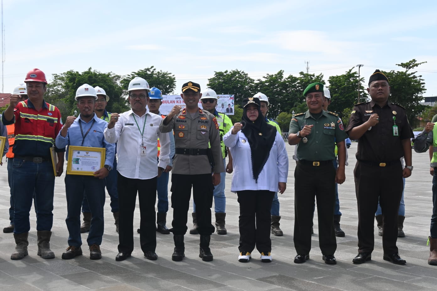 Pimpin Apel Bulan K3 Nasional,Wakil Bupati Paser Ajak Perusahaan Patuhi Aturan K3 Untuk Melindungi Tenaga Kerja.