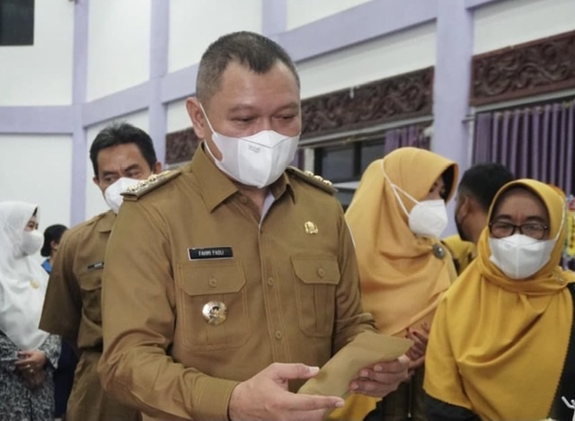 Sejalan Harapan Presiden, Komitmen Bupati Fahmi Majukan UMKM 