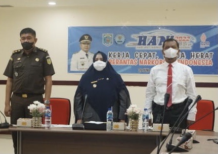 Narkotika Masalah Serius, Wabup Harapkan Semua Unsur Meneguhkan Komitmen