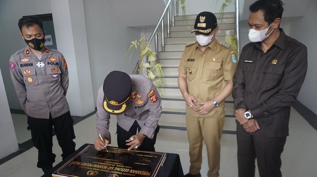 Bupati Fahmi & Kapolres Resmikan Gedung Satreskrim