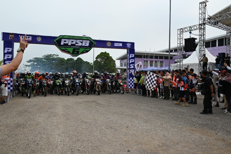 Terbesar di Kaltim Wabup Masitah lepas 800 Trail Offroad Adventure