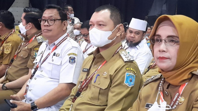 Bupati, Dandim dan Kapolres Hadiri Rakornas Penanggulangan Bencana