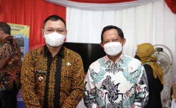 Bupati dan Mendagri, Silaturahmi dan Koordinasi