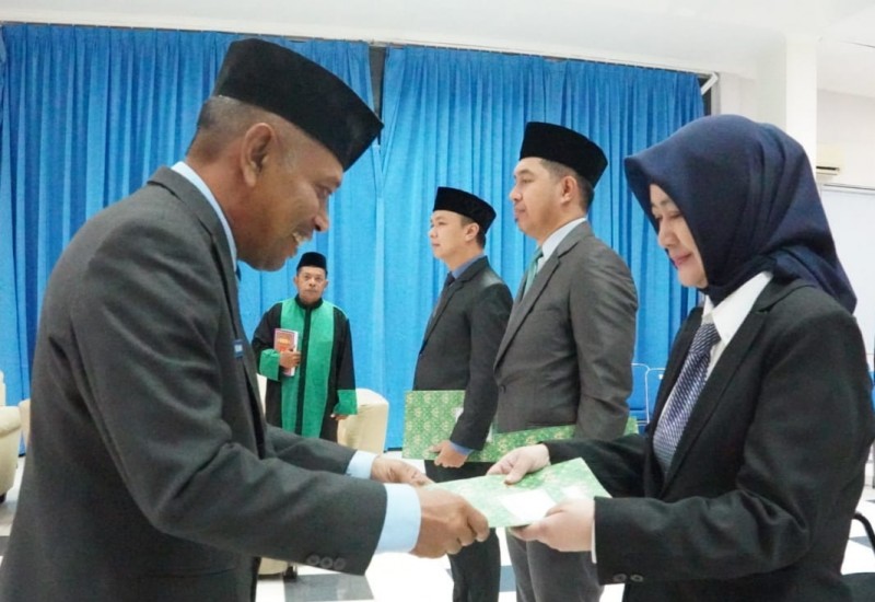 Tiga Pejabat Administrator Dilantik 