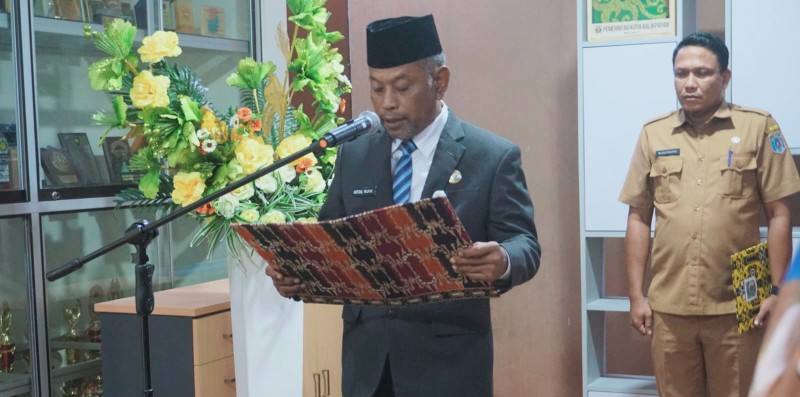 Sekda Katsul Lantik Penjabat Pengawas Di Lingkungan Pemkab Paser