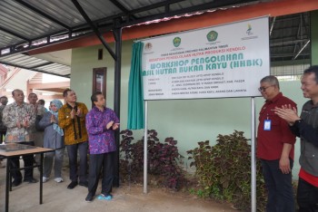 Showroom dan Workshop KPHP Kendilo Diresmikan, Produksi Hasil Hutan diharapkan Meningkat dan Berdaya Saing