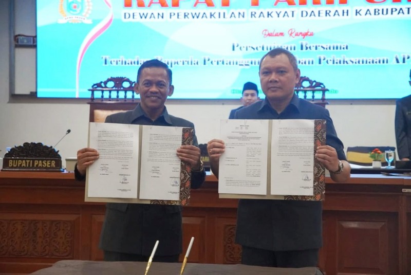 Bupati Sampaikan Pendapat Akhir Terhadap Raperda Pertanggungjawaban APBD Tahun 2022