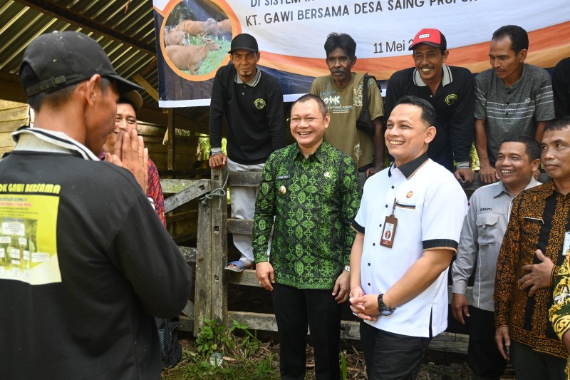 Tim Penilai Satyalencana  Wira Karya Kunjungi 2 Desa di Kabupaten Paser