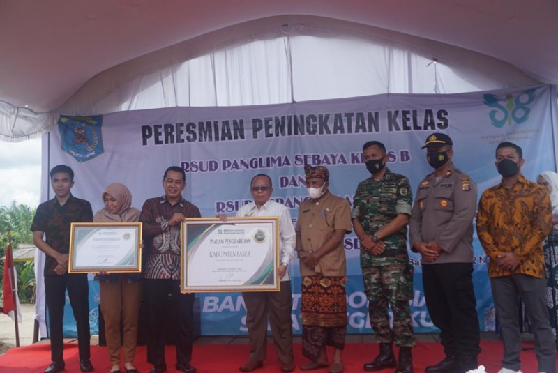 Puncak HKN, RSUD Panglima Sebaya Resmi Kelas B & RSU Kerang Kelas D