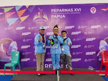 Moreno Akhirnya Dapat 3 Medali di Peparnas XVI