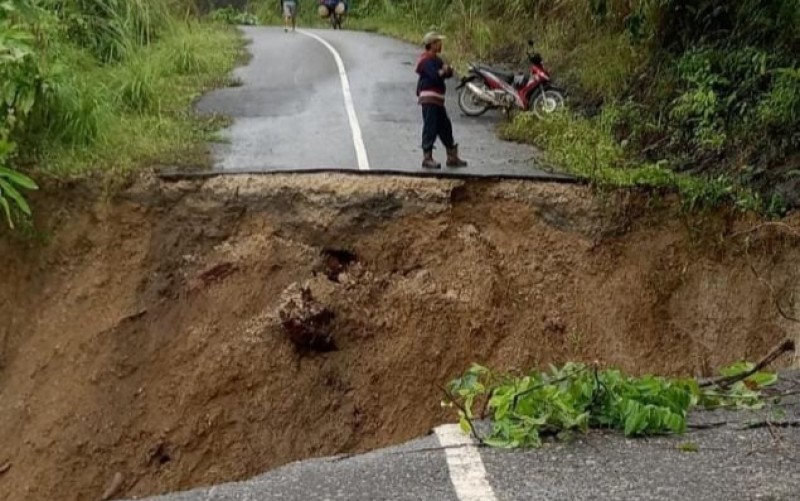 Jalan Putus di Lambakan, Bupati Instruksikan Penanganan Darurat