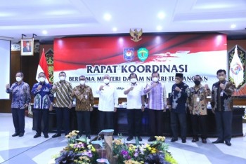 Ikuti Rakor dengan Mendagri, Bupati Fahmi Harapkan Ada Peningkatan Sentuhan Pembangunan dari Pusat bagi Kabupaten Paser