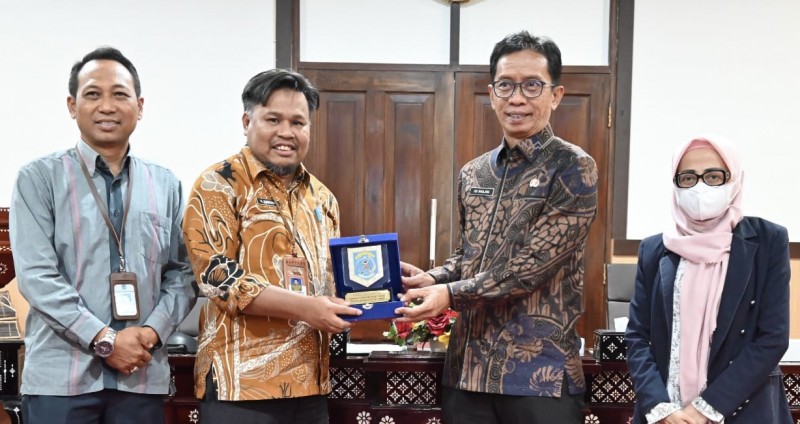 Tingkatkan Pengelolaan Administrasi Pemerintahan Berbasis Aplikasi, Pemkab Paser Lakukan Studi Tiru ke Pemkot Mataram 