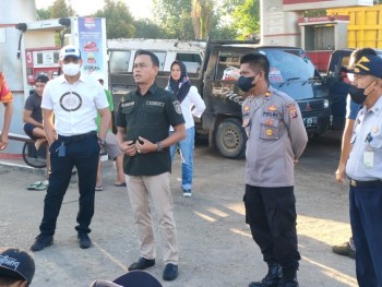 Tanggapi Keluhan Masyarakat, Camat Guntur Hasilkan Kesepakatan Amburadul SPBU KM 4 