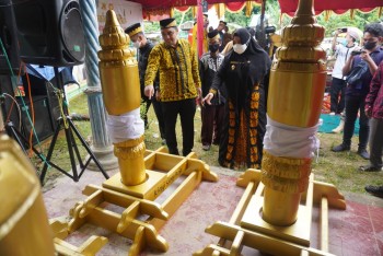 Ikuti Berua Nondok Telion Penggawa dan Tuo Kampong Batu Butok, Wabup Masitah : Tradisi Paser yang harus dilestarikan