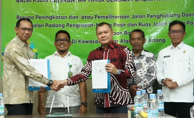 Upaya Bupati Paser Buka Desa Terisolir, Desa Harapan Baru