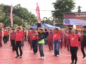 Bupati Fahmi Sampaikan Selamat Hari Bhayangkara 76