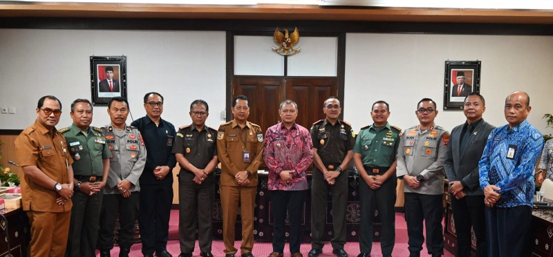 Forkopimda Paser Silahturahmi ke Mataram