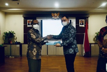 Perjuangkan Status HPL, Bupati Fahmi dan Jajaran Gelar Audiensi Dengan Dirjen PPKT Kementerian Desa PDTT