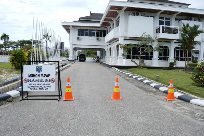 Rekayasa Lalu Lintas di Lingkungan Kantor Bupati Paser