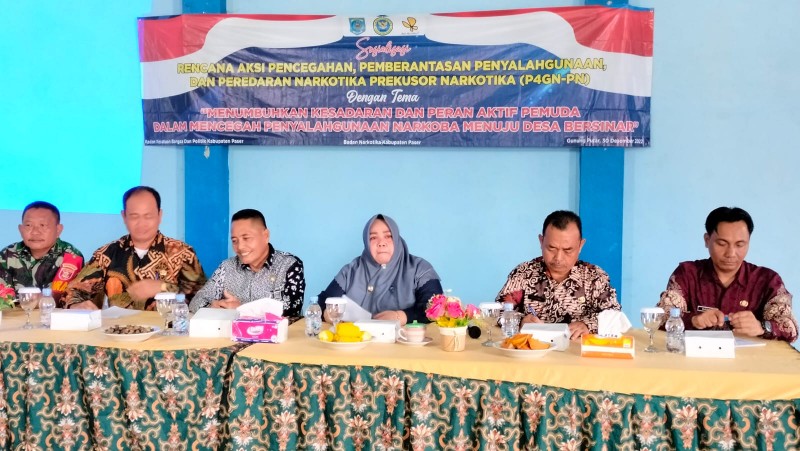 Ketua BNK Kabupaten Paser Gencar Sosialisasi P4GN-PN