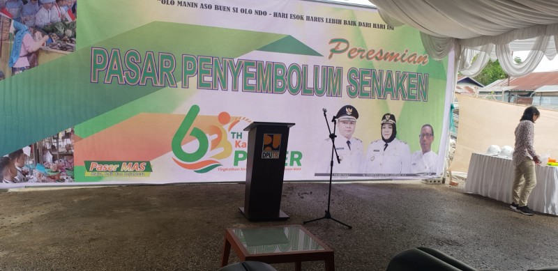 Pasar Penyembolum Senaken Akan Diresmikan Bupati Paser