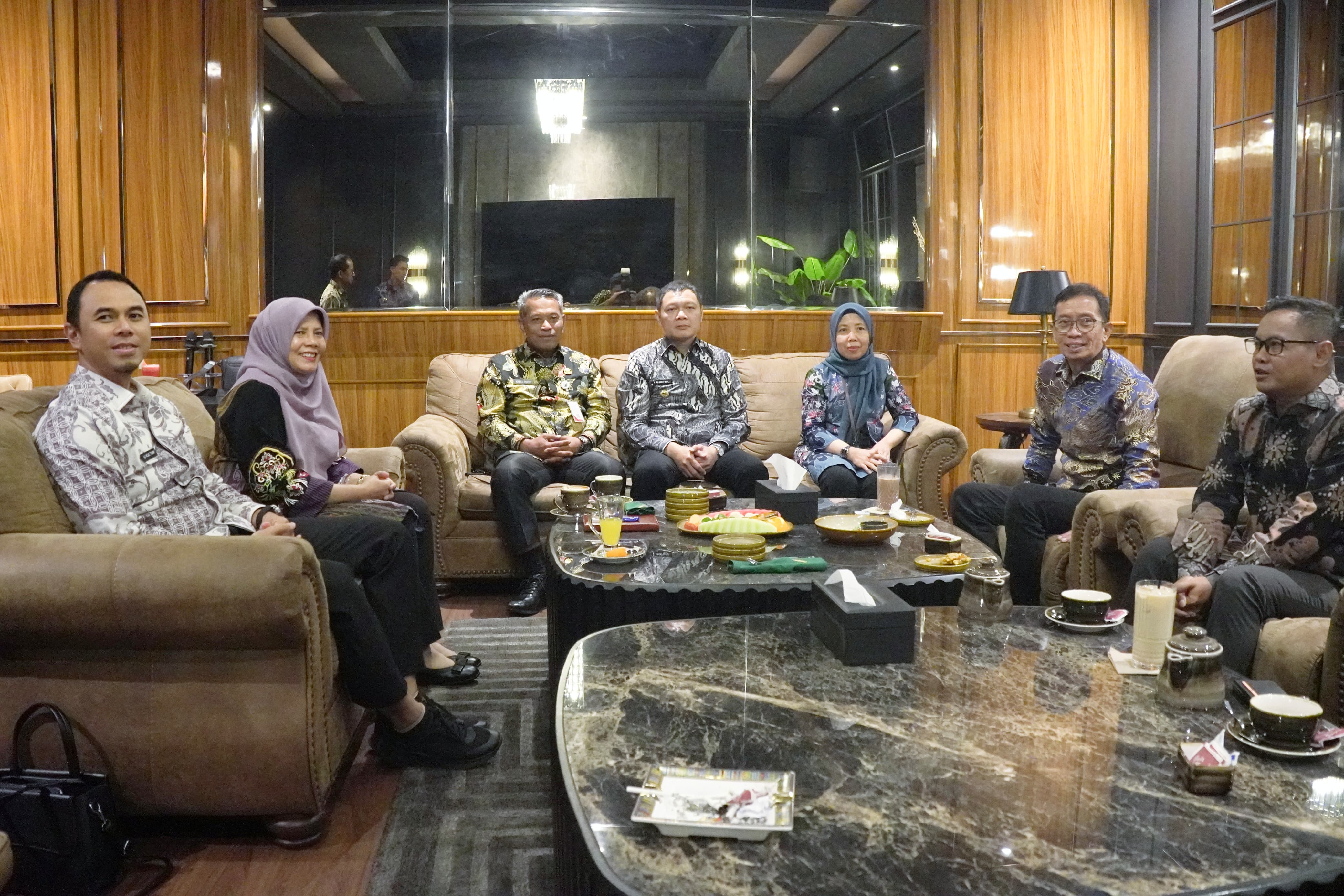 Bupati dan Jajaran Hadiri Entry Meeting BPK secara Virtual