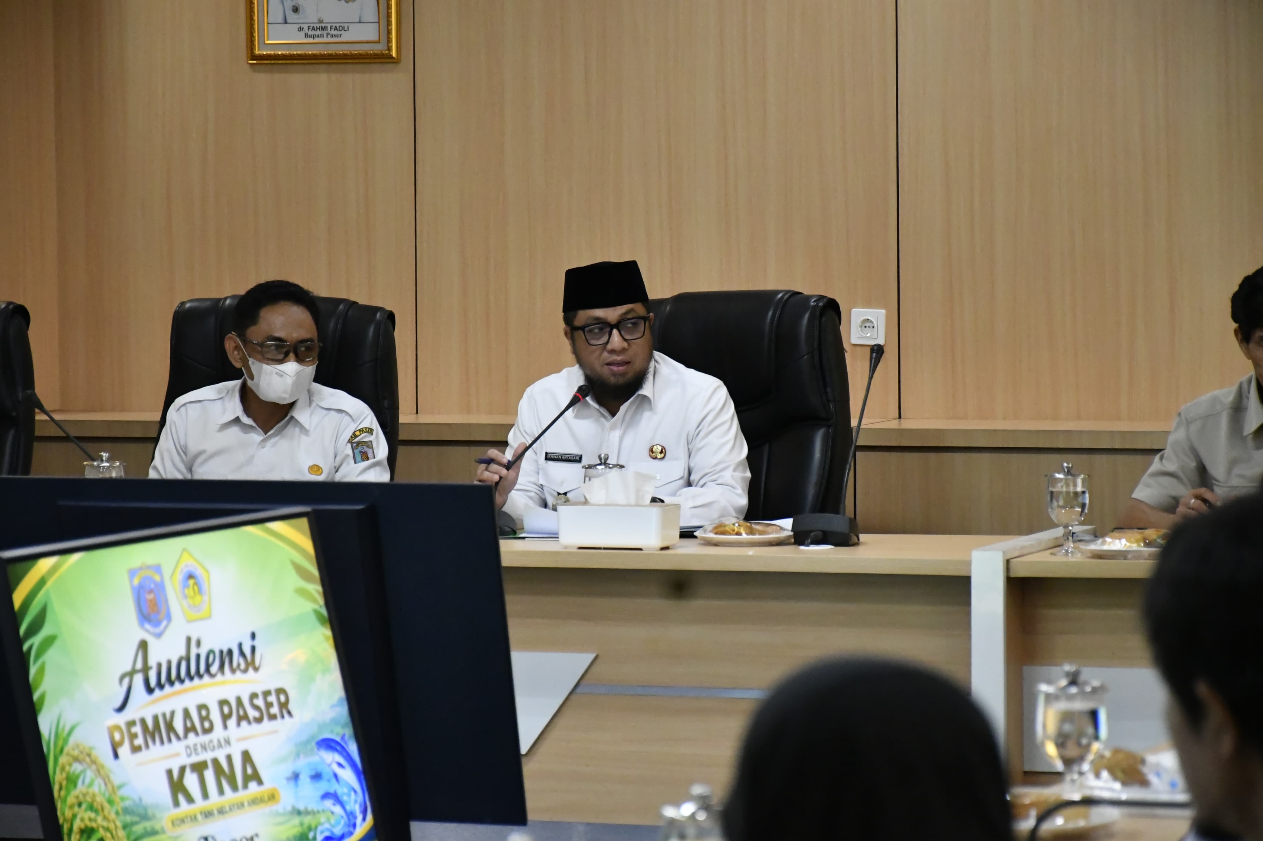 Wabup Terima Pengurus KTNA Kaltim dan Paser, Bahas Kesiapan  Paser Sebagai Tuan Rumah KTNA XII Tahun 2028