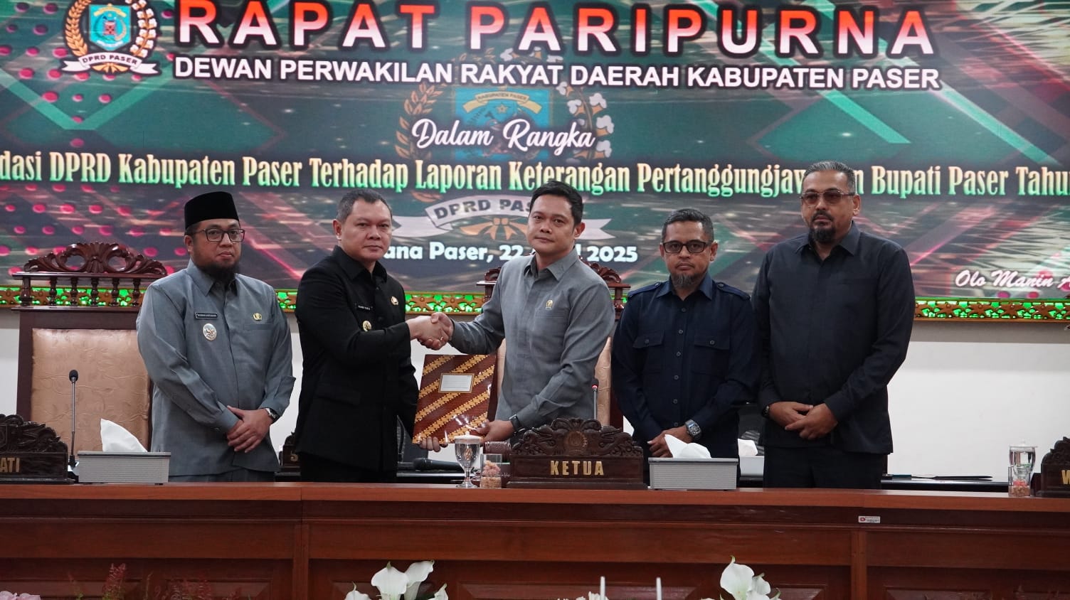 Dua Agenda Dilaksanakan Pada Rapat Paripurna