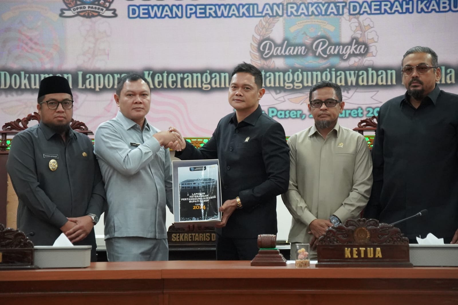 Bupati Sampaikan Laporan Keterangan Pertanggung Jawaban Tahun 2024