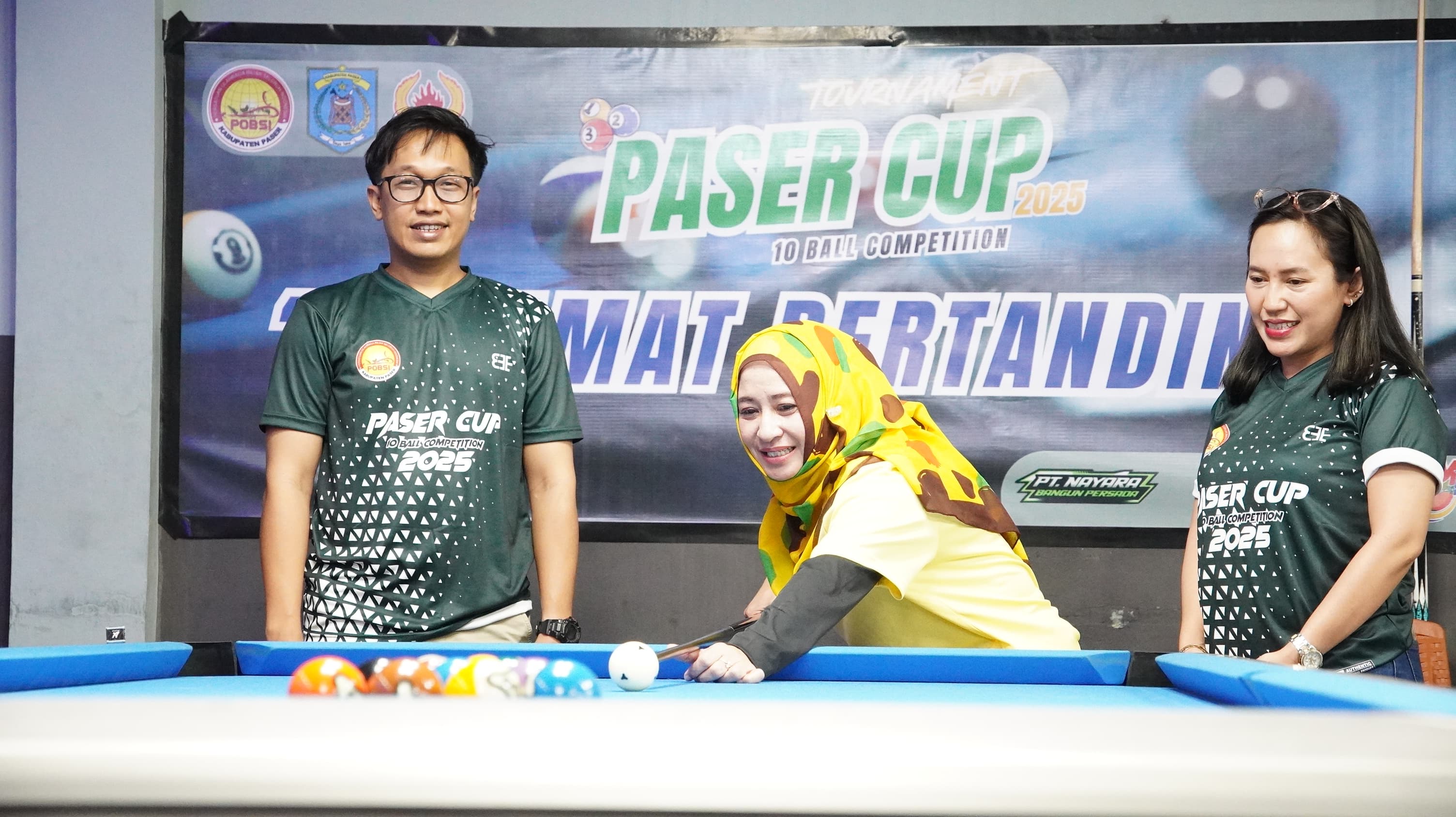 Wujudkan Paser Sport Tourism, Turnamen Billiard ‘Paser Cup’ Resmi Dimulai