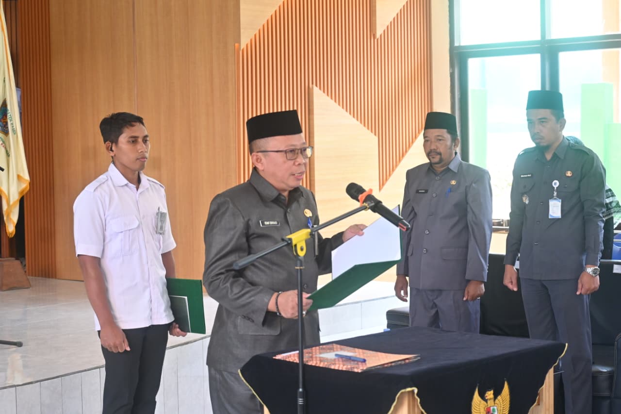 Anggota BPD di Sejumlah Desa di Kabupaten Paser Dilantik