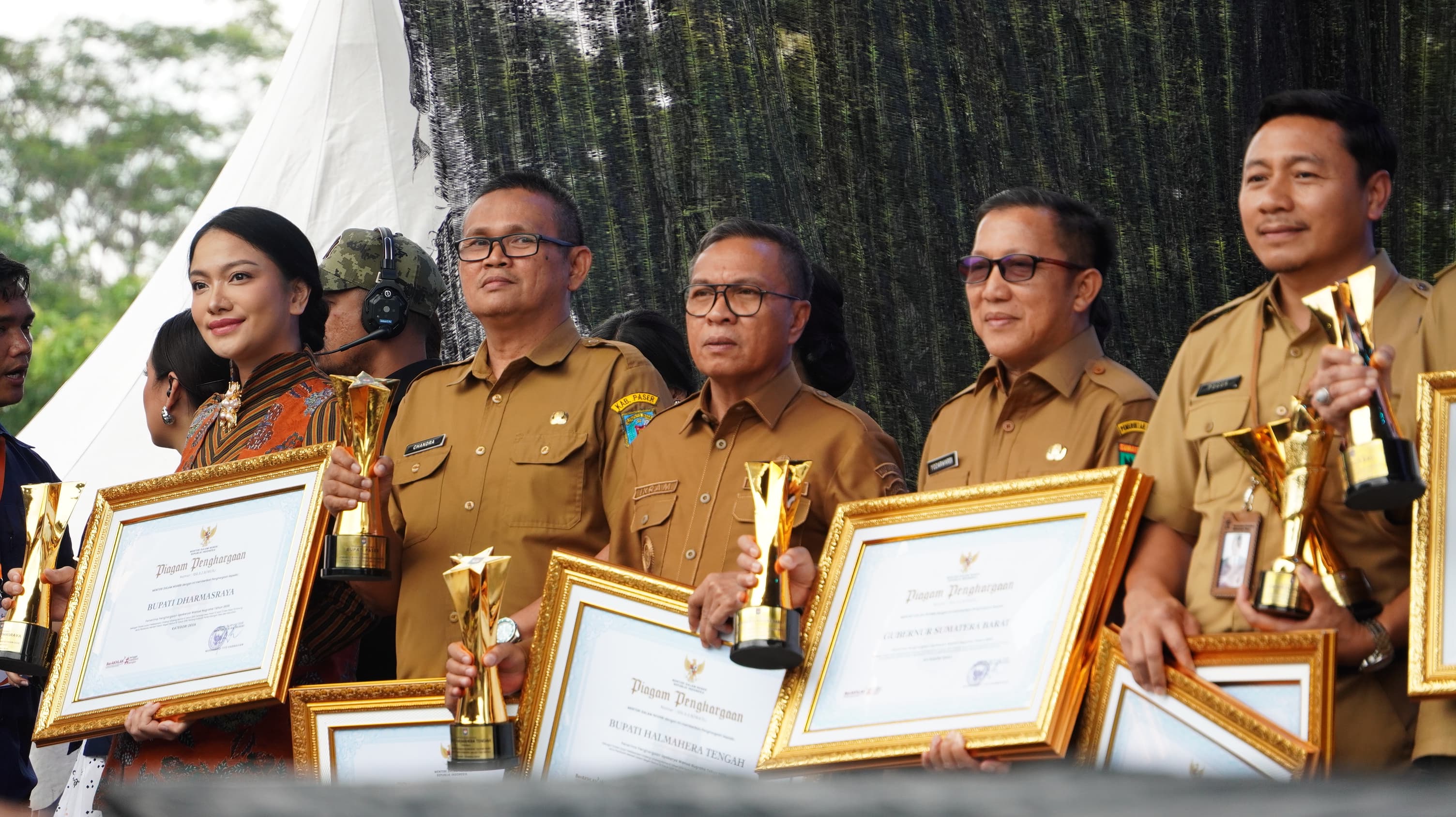 Paser Borong Penghargaan Nasional
