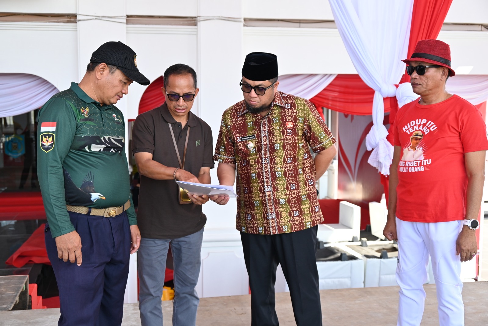Pemkab Paser Matangkan Persiapan Upacara HUT ke-81 RI 