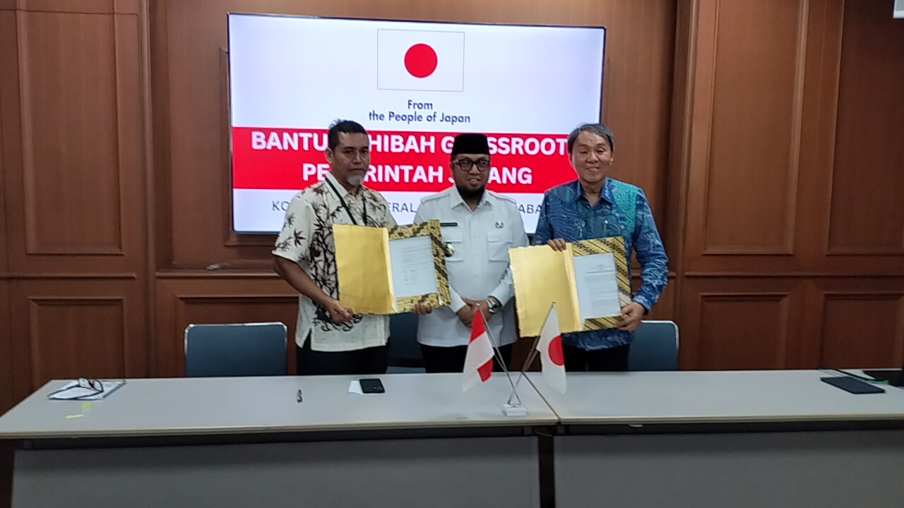 Pemkab Paser Terima Hibah Kedua Kalinya dari Pemerintah Jepang 