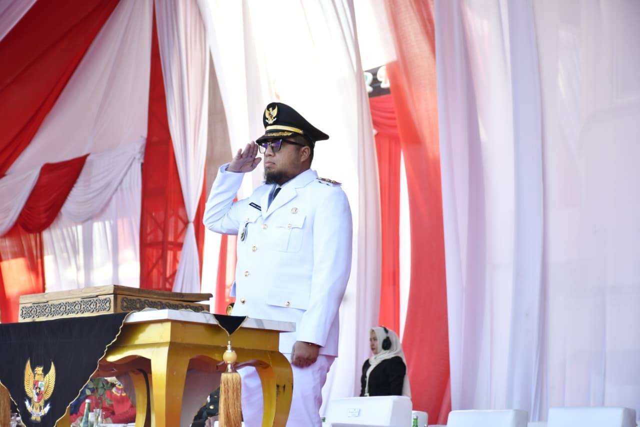 Wabup Apresiasi Paskibraka, Telah  Laksanakan Tugas Dengan Baik