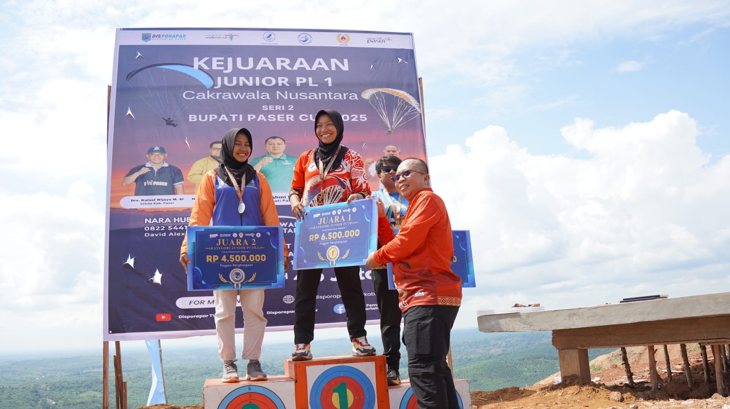 Kejuaraan Nasional Paralayang di Sultan Hill, Dorong Paser Jadi Sentra Olahraga