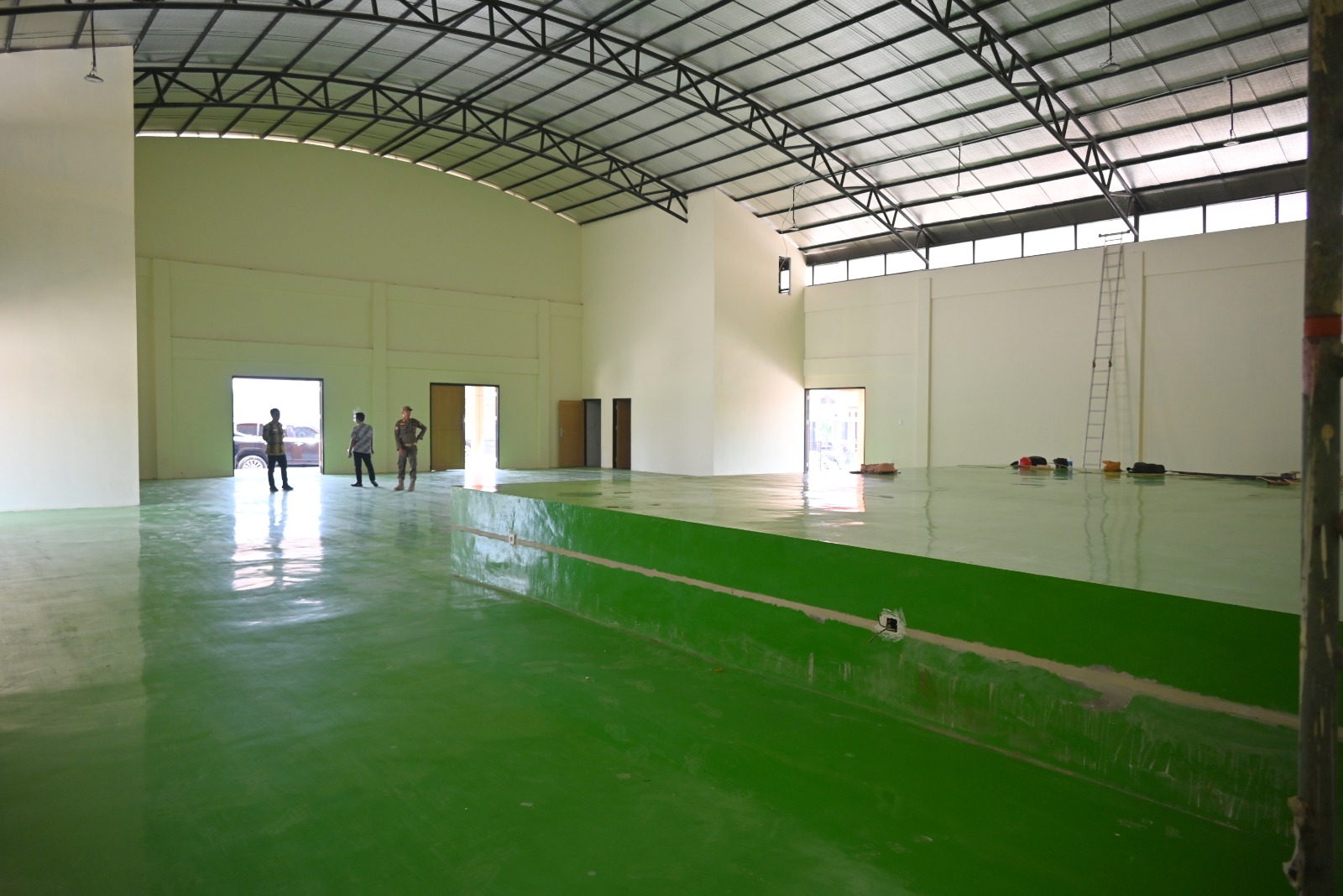 Bupati Tegaskan GOR Angkat Berat Segera Diselesaikan