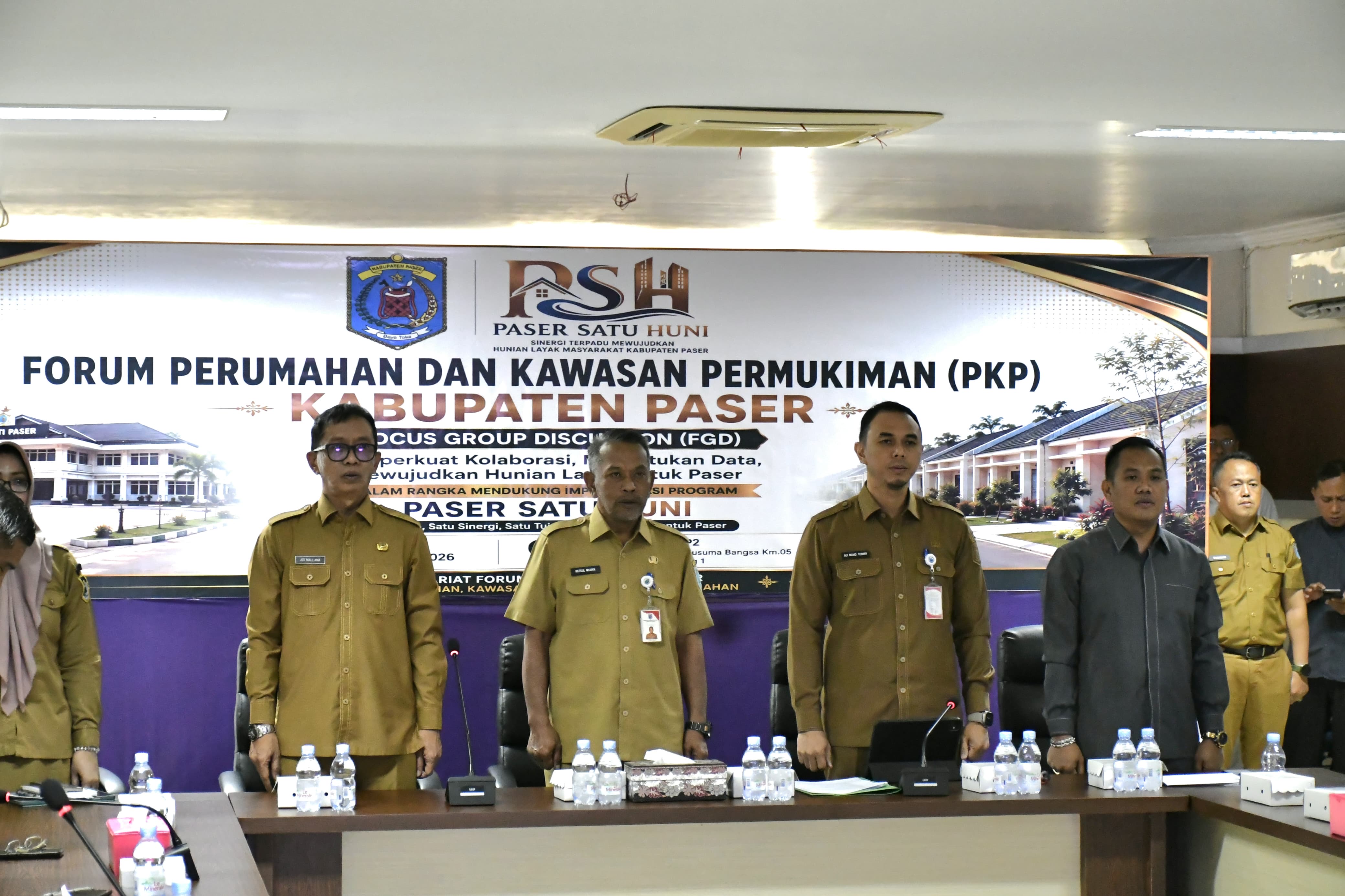 FGD Forum Perumahan dan Kawasan Pemukiman Diharapkan Hasilkan Langkah Konkret Guna Wujudkan Paser TUNTAS 