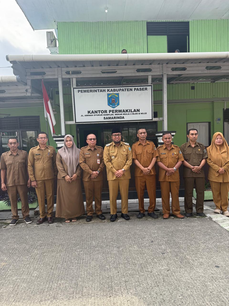 Wabup Kunjungi Perwakilan Samarinda di Aminah Syukur