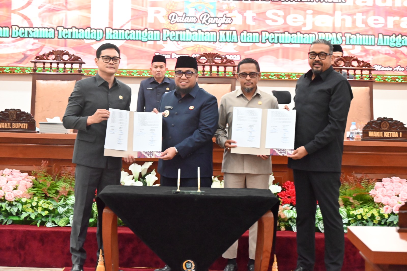 Pemkab Paser dan DPRD Sepakati Perubahan KUA-PPAS 2025