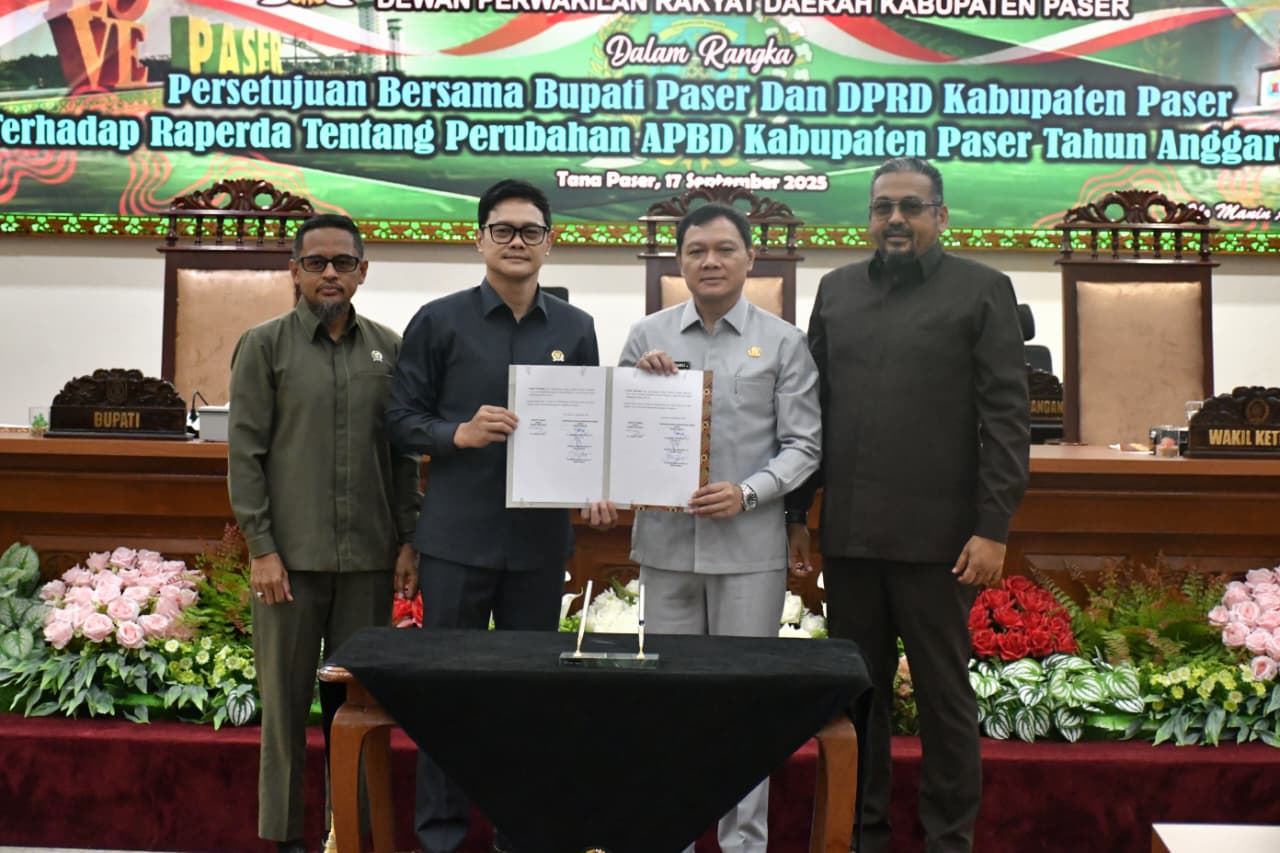 Persetujuan Bersama Pemda dan DPRD Terhadap Raperda APBD-P 2025